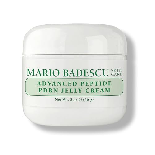 Mario Badescu Advanced Peptide PDRN Jelly Cream | Leichte Gesichtscreme mit veganem PDRN (Herzblatt-Pflanzen-DNA), Peptiden, Niacinamid & Natriumhyaluronat für tägliche Feuchtigkeit