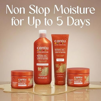 Cantu Ultra Moisture Nourishing Curling Cream mit Batana-Öl + Jamaican Black Castor Oil, 283 g