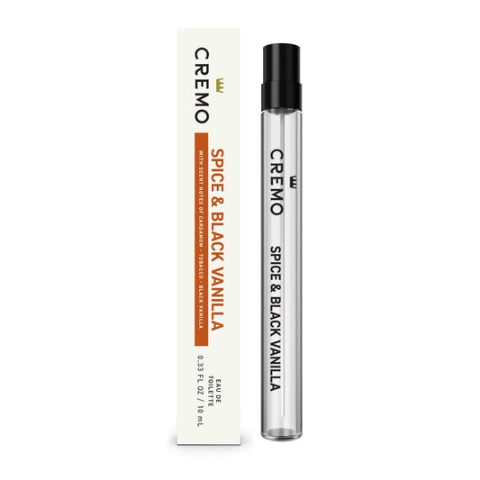 Cremo Spray Cologne Spice & Black Vanilla 0,33 Fl Oz - Herren Duft