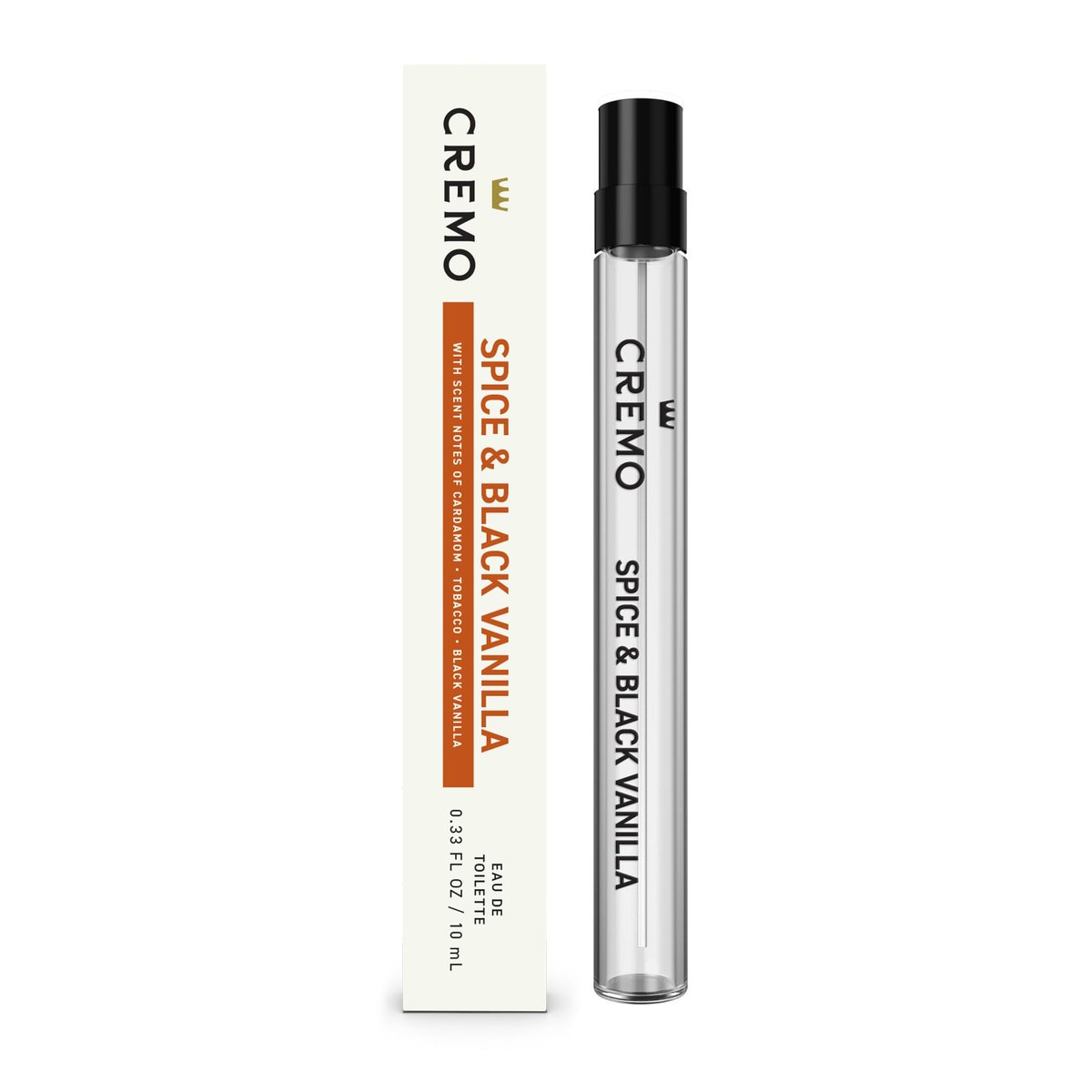 Cremo Spray Cologne Spice & Black Vanilla 0,33 Fl Oz - Herren Duft