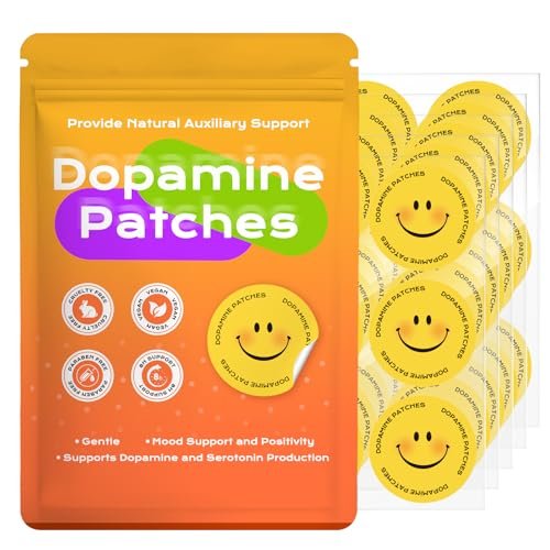 Dopamin-Pflaster Extra Stark – Stimmungsunterstützung für täglichen Motivations- und Positivitätsschub (30 Stück)