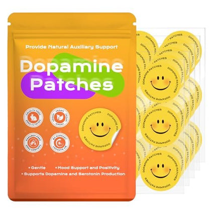 Dopamin-Pflaster Extra Stark – Stimmungsunterstützung für täglichen Motivations- und Positivitätsschub (30 Stück)