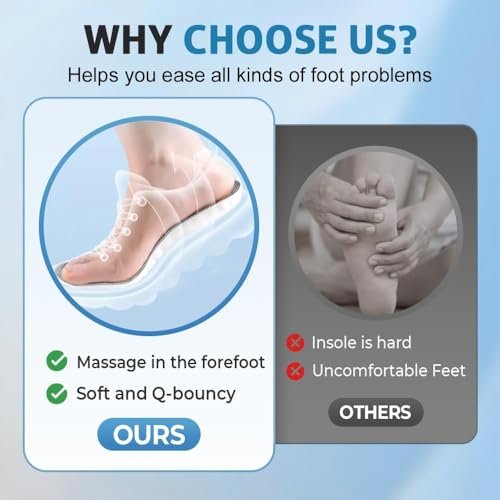 2 Paar 2026 Neue Upgraded 4D Cloud Einlegesohlen für Damen und Herren, Memory Foam Anti-Ermüdung, Passen sich automatisch Fuß- und Schuhform an, Bogenstütze für Fußschmerzlinderung und Ermüdungsreduzierung