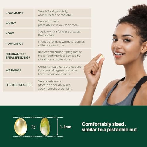 Florvay Oreganoöl mit Schwarzkümmelöl Weichkapseln, 5-in-1 Immununterstützung mit hochpotentem Oreganoblatt-Extrakt, 165 mg Carvacrol & Thymochinon, Non-GMO, 180 wilde Oreganoöl Kapseln