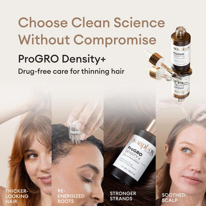 Soapbox ProGRO Density+ Haar- und Kopfhautserum | Mit 3 % Redensyl, Rosmarin, Koffein und Sägepalme | Klinisch getestet & dermatologisch geprüft | 1 Monatsvorrat, 30 ml