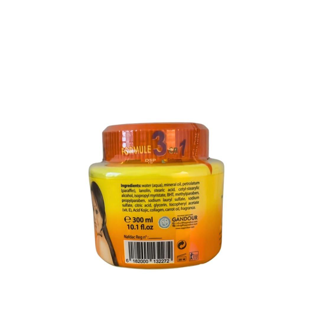 Feuchtigkeitsspendende Körpercreme mit Karottenextrakt – 11,1 Unzen (2er-Pack)