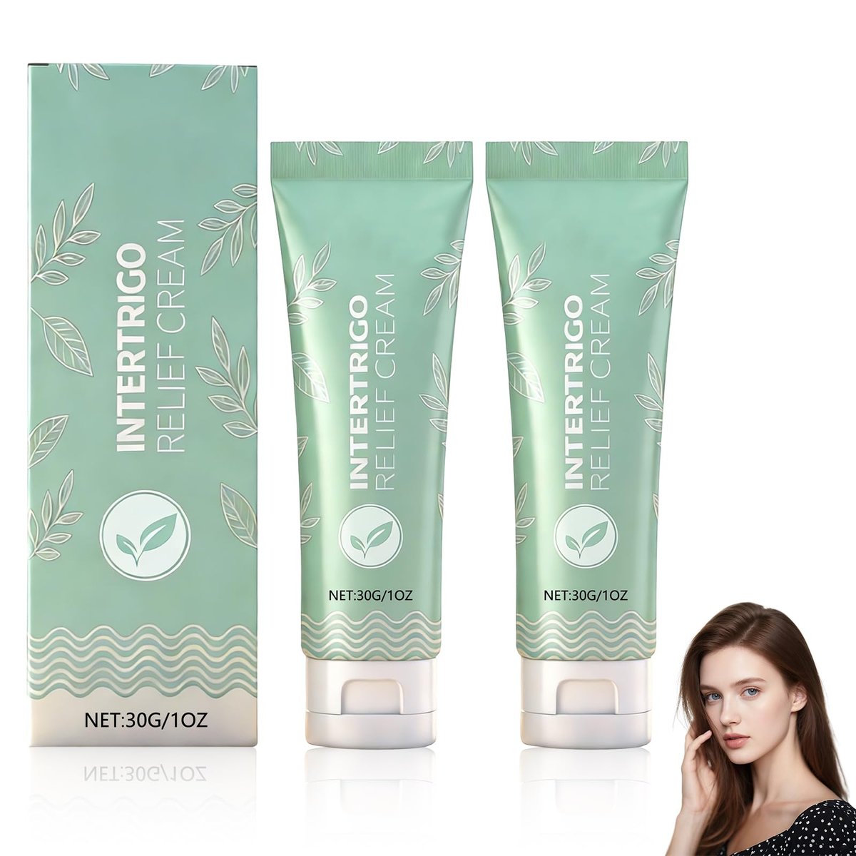 2er-Pack Intertrigo Creme – Professionelle Hautpflege bei Hautfalten & Scheuerstellen für alle Hauttypen