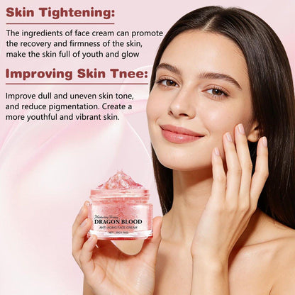 2er-Pack Drachenblut-Retinol-Creme – Anti-Falten-Creme für straffe, jugendliche Haut, Feuchtigkeitscreme für alle Hauttypen (0,88 Unzen x 2)