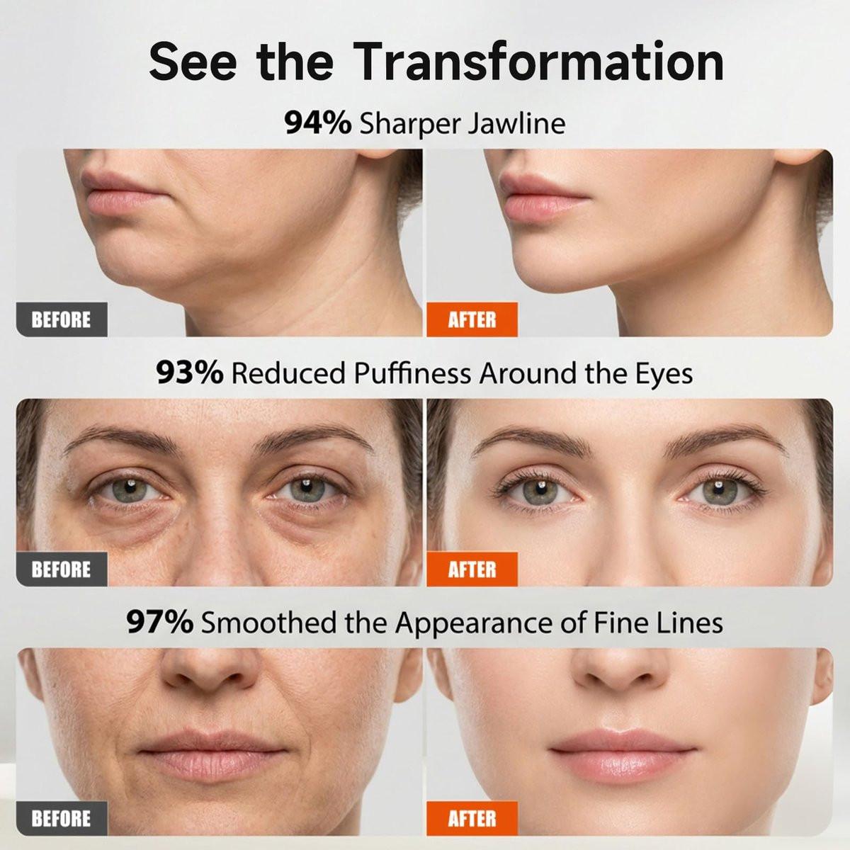 Elektrisches Gesichtsmassagegerät mit Mikrostrom & Wärme – 2-in-1 Dual-Sided Gua Sha für Kinn, Arme, Beine – Geräuschloses Facial Tool für Straffung, Konturierung & Hautpflege