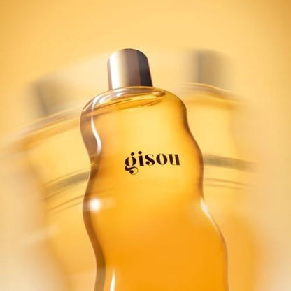 Gisou Honey Infused Body Oil Gold – Leichtes, feuchtigkeitsspendendes Körperöl für weichere, glattere Haut mit Mirsalehi-Honig und Bienen-Garten-Ölmischung, 44 ml