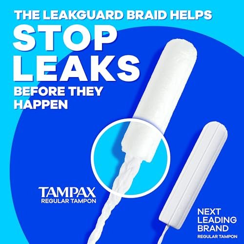 Tampax Pearl Tampons Multipack – Super/Super Plus/Ultra Saugstärke, mit LeakGuard Geflecht, bis zu 100 % auslaufsicherer und geruchsfreier Schutz, unparfümiert, 45 Stück