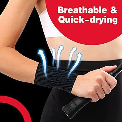 AZEN 20er-Pack Selbstklebende Bandage Wickel Schwarz - Sporttape, Veterinärbandage, Tattoo-Griffband, Knöchelbandage, Kohäsive Bandage