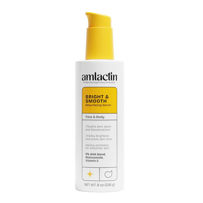 Amlactin Bright and Smooth Resurfacing Serum – 8 oz für eine strahlende, glatte Haut