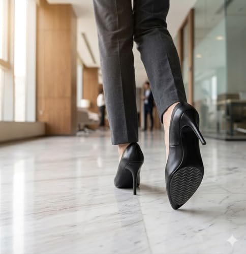 GQTJP Anti-Rutsch-Pads für Absätze – Unsichtbare Haftstreifen für elegante Schuhe, Pumps und Stilettos