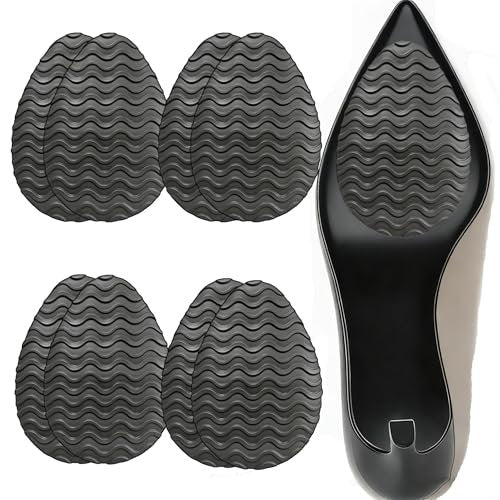 GQTJP Anti-Rutsch-Pads für Absätze – Unsichtbare Haftstreifen für elegante Schuhe, Pumps und Stilettos