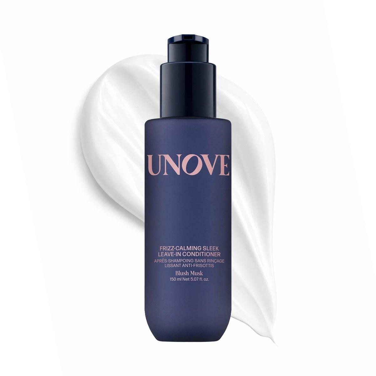 UNOVE Frizz-Calming Sleek Leave-In Conditioner – Anti-Frizz & Hitzeschutz, 72h Kontrolle, Feuchtigkeit & statikresistent, 150 ml