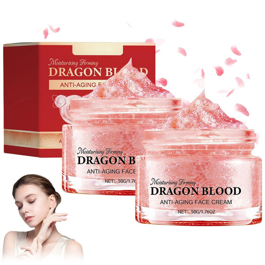 2er-Pack Drachenblut Easy Cream – Anti-Falten-Creme mit Retinol, feuchtigkeitsspendende und nährende Gesichtscreme für Frauen