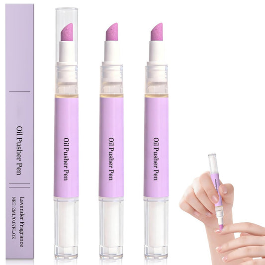 3er Set 2-in-1 Nagelhautöl-Stift mit Keramikspitze – Nagelhautpflege & Nagelöl in einem, Feuchtigkeitspflege für trockene, geschädigte Nägel und Nagelhaut