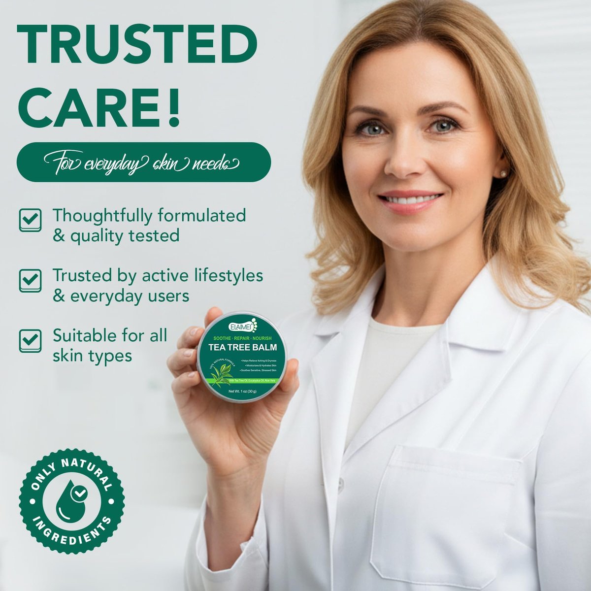 Tea Tree Oil Balsam – Natürliche Pflege für Haut, Füße & mehr | bnHUlMXw
