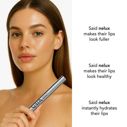 Nelux Lip Plumper mit Hyaluronsäure – Sofortige Hydratation & sichtbar vollere Lippen ohne Kleben oder Kribbeln