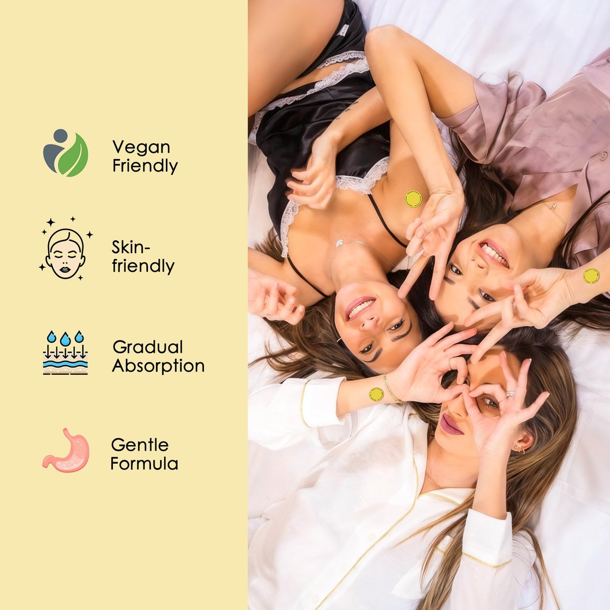 Chrxbei Dopamin-Pflaster Extra Stark – Dopamin & Serotonin Gleichgewicht – Vegane Stimmungs- und Entspannungspflaster für Männer und Frauen – 30 Stück