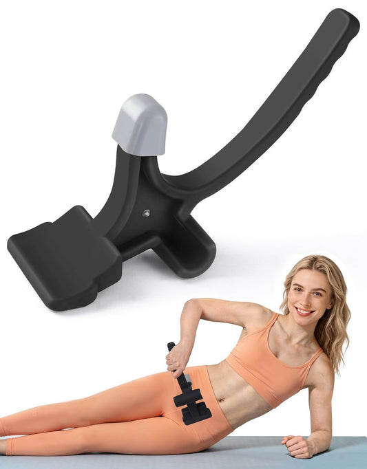 JOMARIUS Psoas Release Tool und Hüfthaken – vollständig verstellbar für Iliacus-Entlastung, Rücken- und Haltungsunterstützung, Ischias-Schmerzlinderung, Hüftbeuge-Entspannung und Triggerpunkt-Massagewerkzeug Schwarz