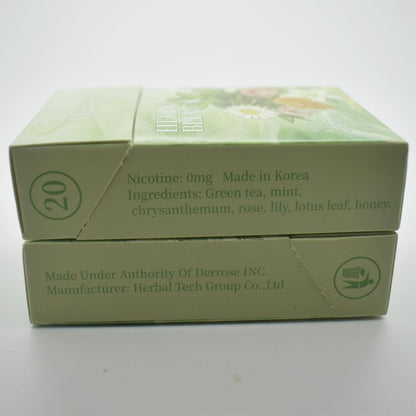 Derrose® Kräutermischung Kräutersticks, nikotin- und tabakfrei, helfen beim Aufhören, bessere Wirkung in Kombination mit Nikotinpflastern, Raucherentwöhnungsprodukte, 2 Packungen – 40 Sticks