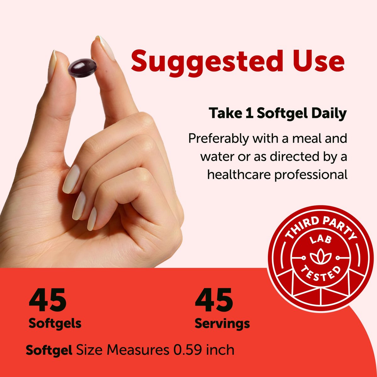 Micro Ingredients Astaxanthin 12mg mit MCT-Öl, 45 Softgels – Hochwertiges Astaxanthin Antioxidans Präparat* | Aus frischer Mikroalgenquelle | Dreifache Stärke, Nicht-GVO, Glutenfrei, Ohne Soja