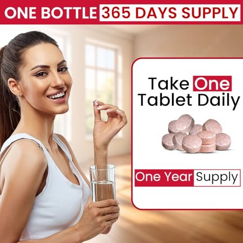 VITBOOST Vitamin B12 1000 mcg Lutschtabletten – 365 Stück, natürlicher Beerengeschmack – B-12 Vitamin für Energie & Nervensystemunterstützung – Non-GMO Tabletten – Hergestellt in USA