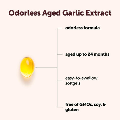 Micro Ingredients Geruchsloser Knoblauch, 150 Weichkapseln | 2 Jahre gereifter Knoblauchextrakt | Angebaute Allium sativum Zwiebel | Natürliches pflanzliches Nahrungsergänzungsmittel | Non-GMO, Glutenfrei