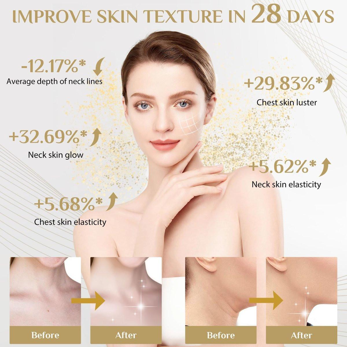 Rotlicht-Therapie-Maske Set, Fünfstufige Helligkeitsanpassung für Gesicht und Hals, 630nm Infrarotlicht + 850nm Nahinfrarot-LED-Therapie, Tragbare Maske mit Stromspeicher, Schwarz