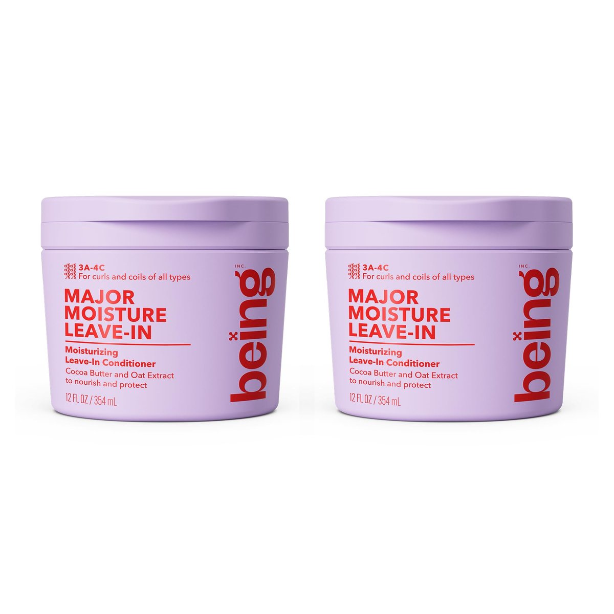 being MAJOR MOISTURE Feuchtigkeitsspendender Leave-In Conditioner 354 ml (2er-Pack)