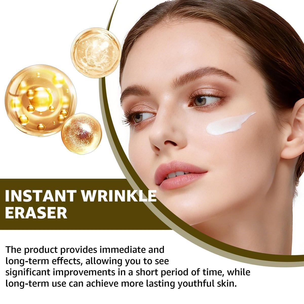 15S Instant Eye Tightener Cream – Firmx Eye & Face Cream mit PDRN, Panthenol, 0,7 Fl Oz – Sofortige Straffung für Augenringe, Tränensäcke & Falten