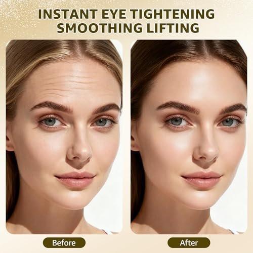 15S Instant Eye Tightener Cream – Firmx Eye & Face Cream mit PDRN, Panthenol, 0,7 Fl Oz – Sofortige Straffung für Augenringe, Tränensäcke & Falten