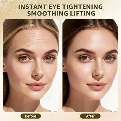 15S Instant Eye Tightener Cream – Firmx Eye & Face Cream mit PDRN, Panthenol, 0,7 Fl Oz – Sofortige Straffung für Augenringe, Tränensäcke & Falten