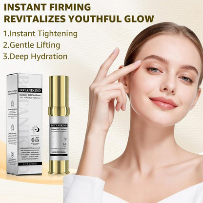 15S Instant Eye Tightener Cream – Firmx Eye & Face Cream mit PDRN, Panthenol, 0,7 Fl Oz – Sofortige Straffung für Augenringe, Tränensäcke & Falten