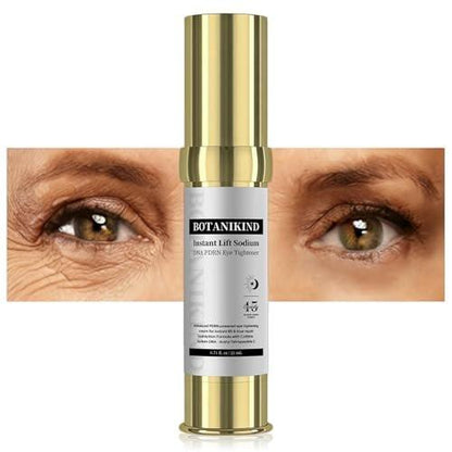 15S Instant Eye Tightener Cream – Firmx Eye & Face Cream mit PDRN, Panthenol, 0,7 Fl Oz – Sofortige Straffung für Augenringe, Tränensäcke & Falten