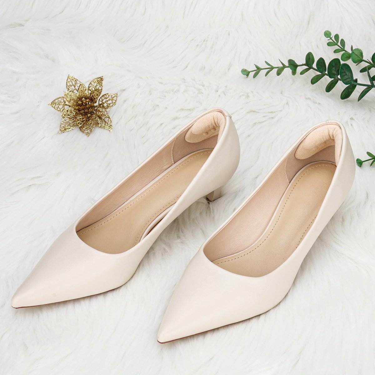 6 Paar Fersenpolster für lose Schuhe – Fersengriffe für Damen & Herren, Anti-Rutsch-Ferseneinlagen gegen Blasen & Fersenschmerzen, Ferseneinlagen für Schuhe (Beige)