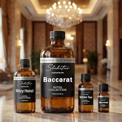 Hotel Collection Diffuser Oil – Inspiriert vom Baccarat Hotel Duft – Sandelholz, Bergamotte & Zedernholz – für Duft- und Wasserlose Diffuser (0,34 Fl Oz (1er Pack))