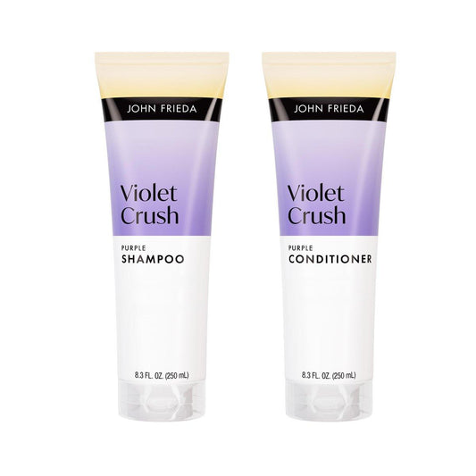 John Frieda Violet Crush Purple Shampoo und Conditioner Set – 2er-Pack, je 250 ml