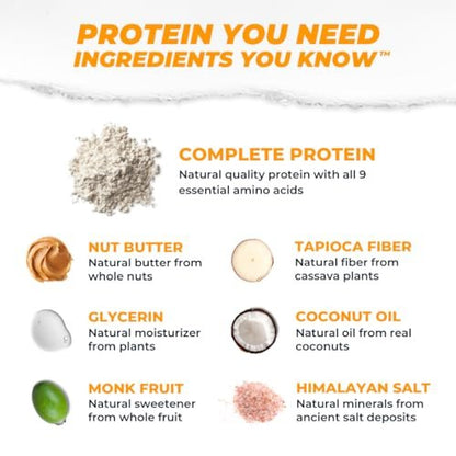 Atlas Real Food Protein Bar – 20g Protein, 10g Ballaststoffe, 1g Zucker, ohne Samenöle, ohne künstliche Süßstoffe (Sortiert, 4er Pack)