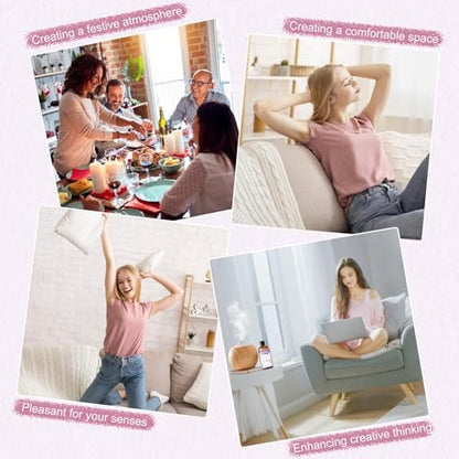 EUQEE Amber Romance Duftöl, 100 ml – Langanhaltendes Aromatherapieöl für Diffuser, Kerzenherstellung, Seifenherstellung, Wäsche und als Raumduft-Geschenk