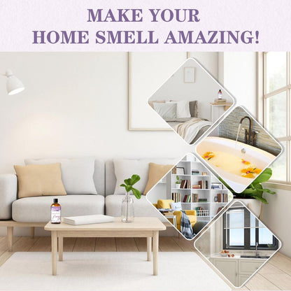 EUQEE Amber Romance Duftöl, 100 ml – Langanhaltendes Aromatherapieöl für Diffuser, Kerzenherstellung, Seifenherstellung, Wäsche und als Raumduft-Geschenk