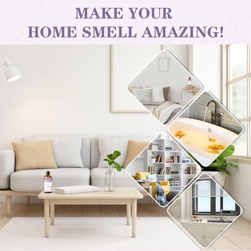 EUQEE Amber Romance Duftöl, 100 ml – Langanhaltendes Aromatherapieöl für Diffuser, Kerzenherstellung, Seifenherstellung, Wäsche und als Raumduft-Geschenk