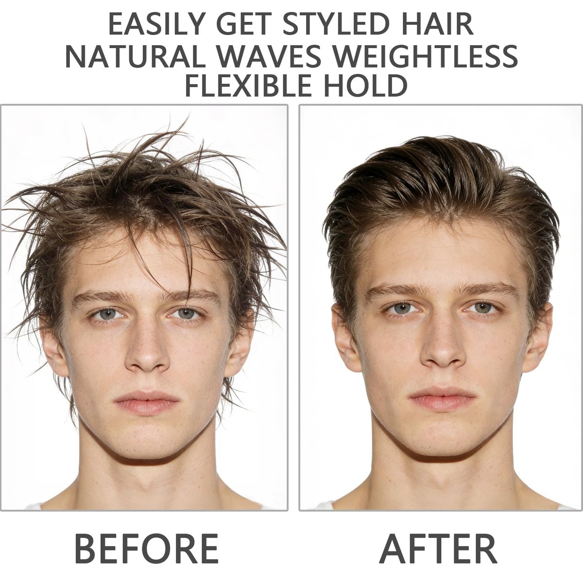 6-teiliges Texturkamm-Set für Volumen und Styling - Breitzinkige Stylingkämme für Frauen und Männer, ABS-Kunststoff, Friseurbedarf für Quiff, Pompadour, Slick Back