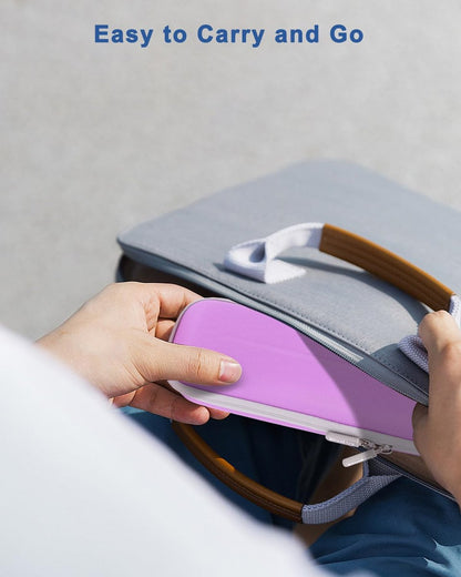 Krypthos Diabetikerzubehör Reiseetui, täglich nutzbare Insulin-Pen-Hülle für Insulinfläschchen, Insulin-Pens und Nadelaufbewahrung (Violett)