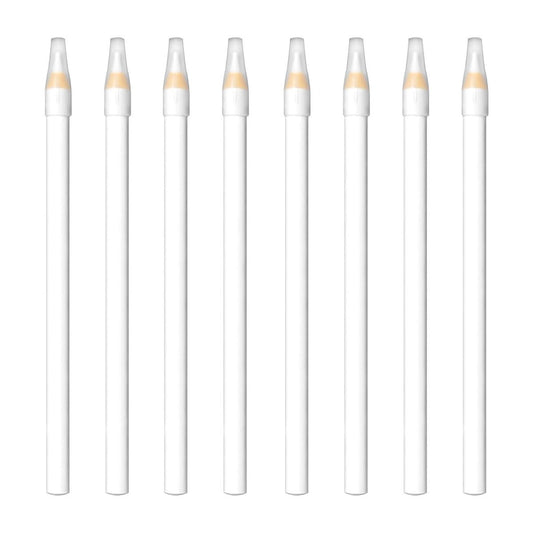 8-teiliges Weißes Nagelweißstift-Set für DIY French Manicure – Nagelaufhellungsstifte (17 cm)