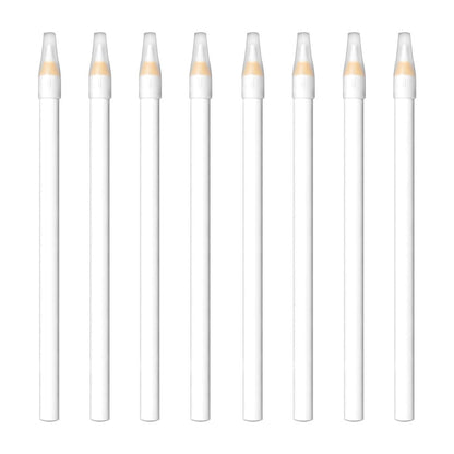 8-teiliges Weißes Nagelweißstift-Set für DIY French Manicure – Nagelaufhellungsstifte (17 cm)