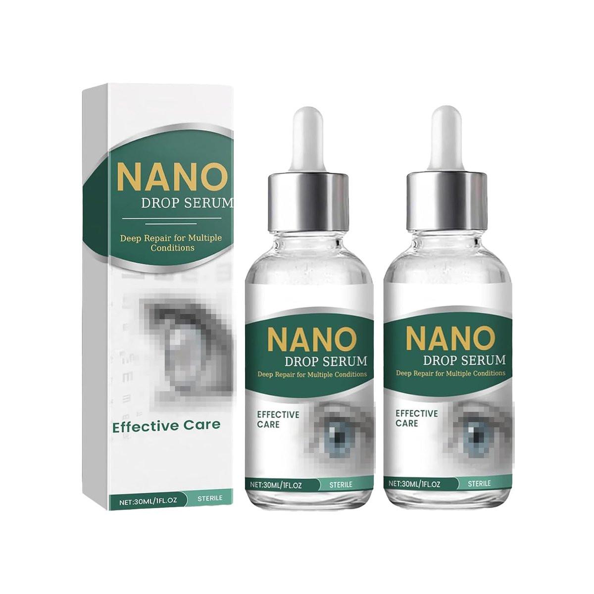 Optifusion Drops 2er-Pack – Nano Drop Serum mit Lutein, Vitamin C & E für strahlende Haut
