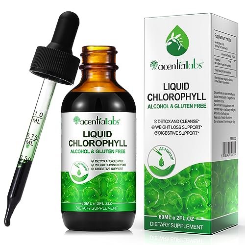 Moulis Flüssiges Chlorophyll – Tropfen zur natürlichen Körperfrische & Geruchskontrolle, 60 ml